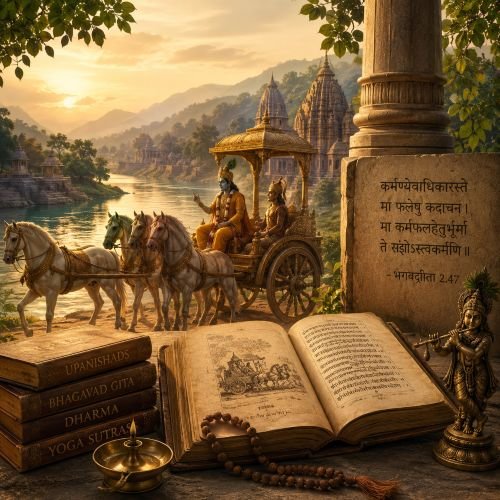 Ancient India philosophy module in the Living Philosophy course.
