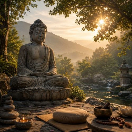 Buddha philosophy module in the Living Philosophy course.