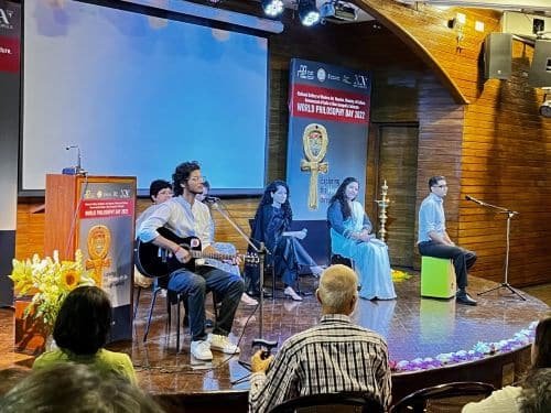 New Acropolis celebration of World Philosophy Day in Mumbai and Pune, India.