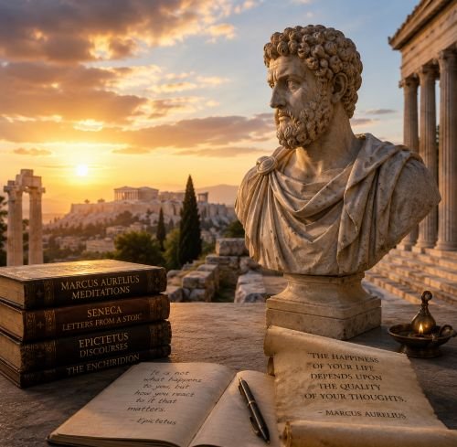 Stoicism philosophy module in the Living Philosophy course.
